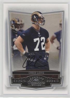 2008 Donruss Classics - [Base] #209 - Chris Long /499