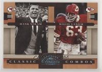 Hank Stram, Willie Lanier #/25