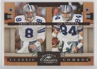 Jay Novacek, Troy Aikman #/250