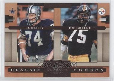 2008 Donruss Classics - Classic Combos #CC-12 - Bob Lilly, Joe Greene /1000