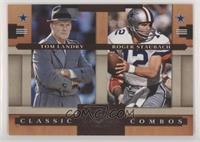 Roger Staubach, Tom Landry #/1,000