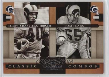 2008 Donruss Classics - Classic Combos #CC-8 - Elroy "Crazylegs" Hirsch, Tom Fears /1000 [EX to NM]