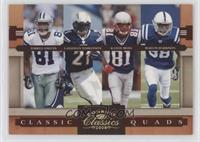 Terrell Owens, LaDainian Tomlinson, Randy Moss, Marvin Harrison #/100