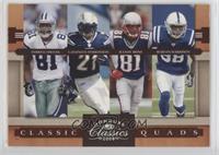 Terrell Owens, LaDainian Tomlinson, Randy Moss, Marvin Harrison #/250