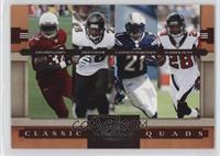 Edgerrin James, Fred Taylor, LaDainian Tomlinson, Warrick Dunn #/1,000