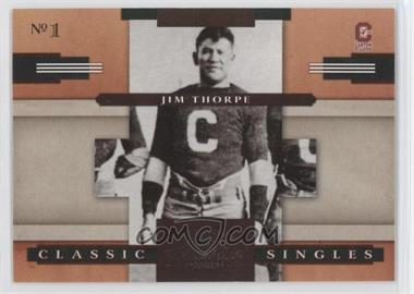 2008 Donruss Classics - Classic Singles #CS-19 - Jim Thorpe /1000