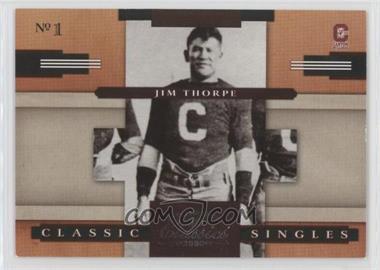 2008 Donruss Classics - Classic Singles #CS-19 - Jim Thorpe /1000