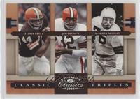 Leroy Kelly, Jim Brown, Marion Motley #/250