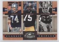 Bob Lilly, Joe Greene, Gene Upshaw #/250