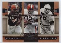 Leroy Kelly, Jim Brown, Marion Motley #/1,000