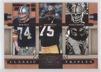 Bob Lilly, Joe Greene, Gene Upshaw #/1,000