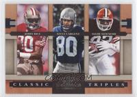 Jerry Rice, Steve Largent, Ozzie Newsome #/1,000