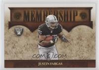 Justin Fargas [Noted] #/100