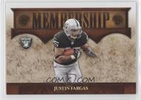 Justin Fargas #/100