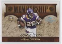 Adrian Peterson [EX to NM] #/25