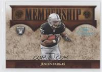 Justin Fargas #/25