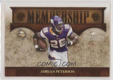 2008 Donruss Classics - Membership - Silver #M-1 - Adrian Peterson /250