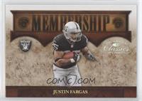 Justin Fargas #/250