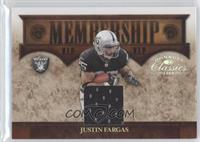 Justin Fargas #/250