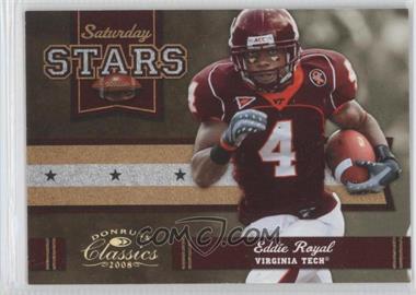 2008 Donruss Classics - Saturday Stars - Gold #SS-10 - Eddie Royal /100