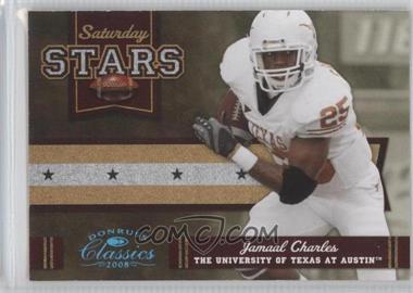 2008 Donruss Classics - Saturday Stars - Platinum #SS-27 - Jamaal Charles /25