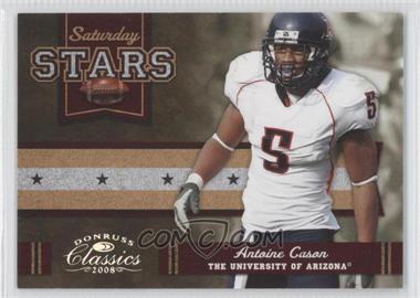 2008 Donruss Classics - Saturday Stars - Silver #SS-2 - Antoine Cason /250