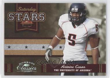 2008 Donruss Classics - Saturday Stars - Silver #SS-2 - Antoine Cason /250