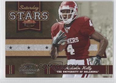 2008 Donruss Classics - Saturday Stars #SS-21 - Malcolm Kelly /1000