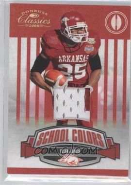 2008 Donruss Classics - School Colors - Jerseys Prime #SC-45 - Felix Jones /25