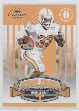 2008 Donruss Classics - School Colors #SC-21 - Jonathan Hefney /1000