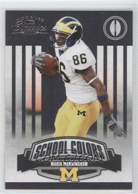 2008 Donruss Classics - School Colors #SC-31 - Mario Manningham /1000