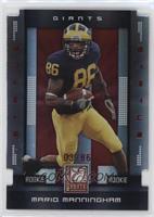 Rookie - Mario Manningham #/86