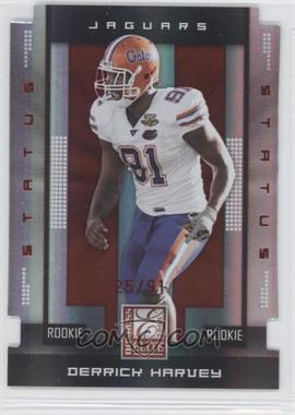 2008 Donruss Elite - [Base] - Status Die-Cut #182 - Rookie - Derrick Harvey /91