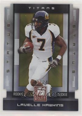 2008 Donruss Elite - [Base] - Status Gold Die-Cut #158 - Rookie - Lavelle Hawkins /24