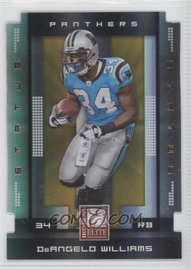 2008 Donruss Elite - [Base] - Status Gold Die-Cut #16 - DeAngelo Williams /24