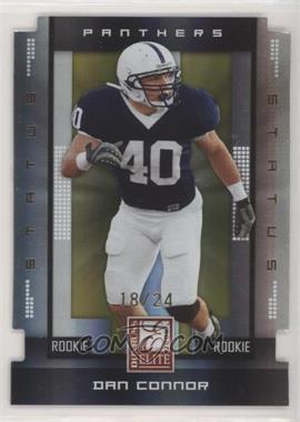 2008 Donruss Elite - [Base] - Status Gold Die-Cut #185 - Rookie - Dan Connor /24