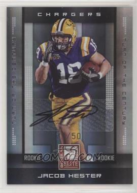 2008 Donruss Elite - [Base] - Turn of the Century Autographs #137 - Rookie - Jacob Hester /50