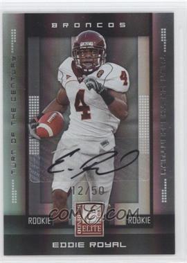 2008 Donruss Elite - [Base] - Turn of the Century Autographs #157 - Rookie - Eddie Royal /50