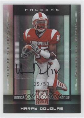 2008 Donruss Elite - [Base] - Turn of the Century Autographs #162 - Rookie - Harry Douglas /50