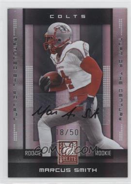 2008 Donruss Elite - [Base] - Turn of the Century Autographs #177 - Rookie - Marcus Smith /50