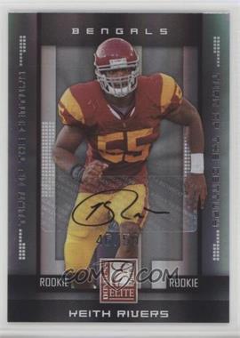 2008 Donruss Elite - [Base] - Turn of the Century Autographs #187 - Rookie - Keith Rivers /50