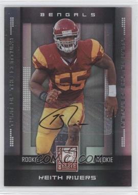 2008 Donruss Elite - [Base] - Turn of the Century Autographs #187 - Rookie - Keith Rivers /50