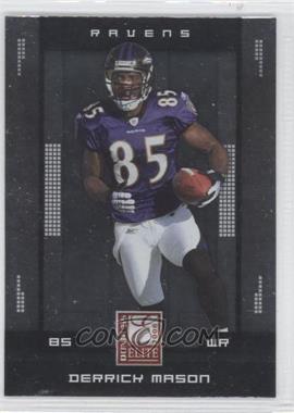 2008 Donruss Elite - [Base] #10 - Derrick Mason