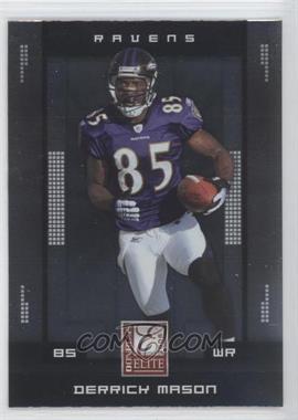 2008 Donruss Elite - [Base] #10 - Derrick Mason