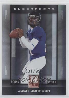 2008 Donruss Elite - [Base] #107 - Rookie - Josh Johnson /999