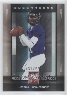 2008 Donruss Elite - [Base] #107 - Rookie - Josh Johnson /999