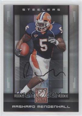 2008 Donruss Elite - [Base] #118 - Rookie - Rashard Mendenhall /199