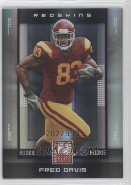 2008 Donruss Elite - [Base] #138 - Rookie - Fred Davis /999