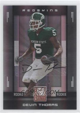 2008 Donruss Elite - [Base] #154 - Rookie - Devin Thomas /299