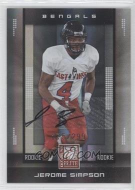 2008 Donruss Elite - [Base] #163 - Rookie - Jerome Simpson /299